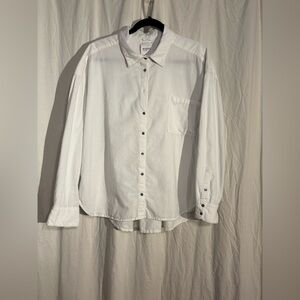 Moment - Classic White corduroy Shirt